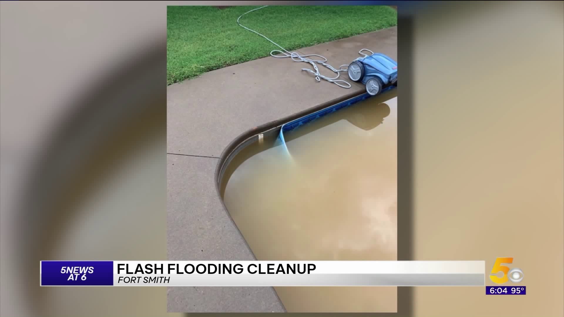 Fort Smith Homeowners Cleaning Up After Flash Floods