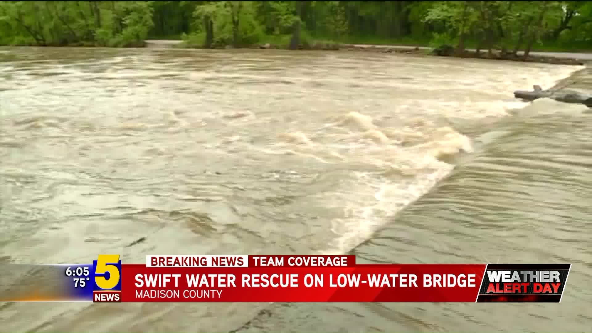 Swift Water Rescue in Madison County