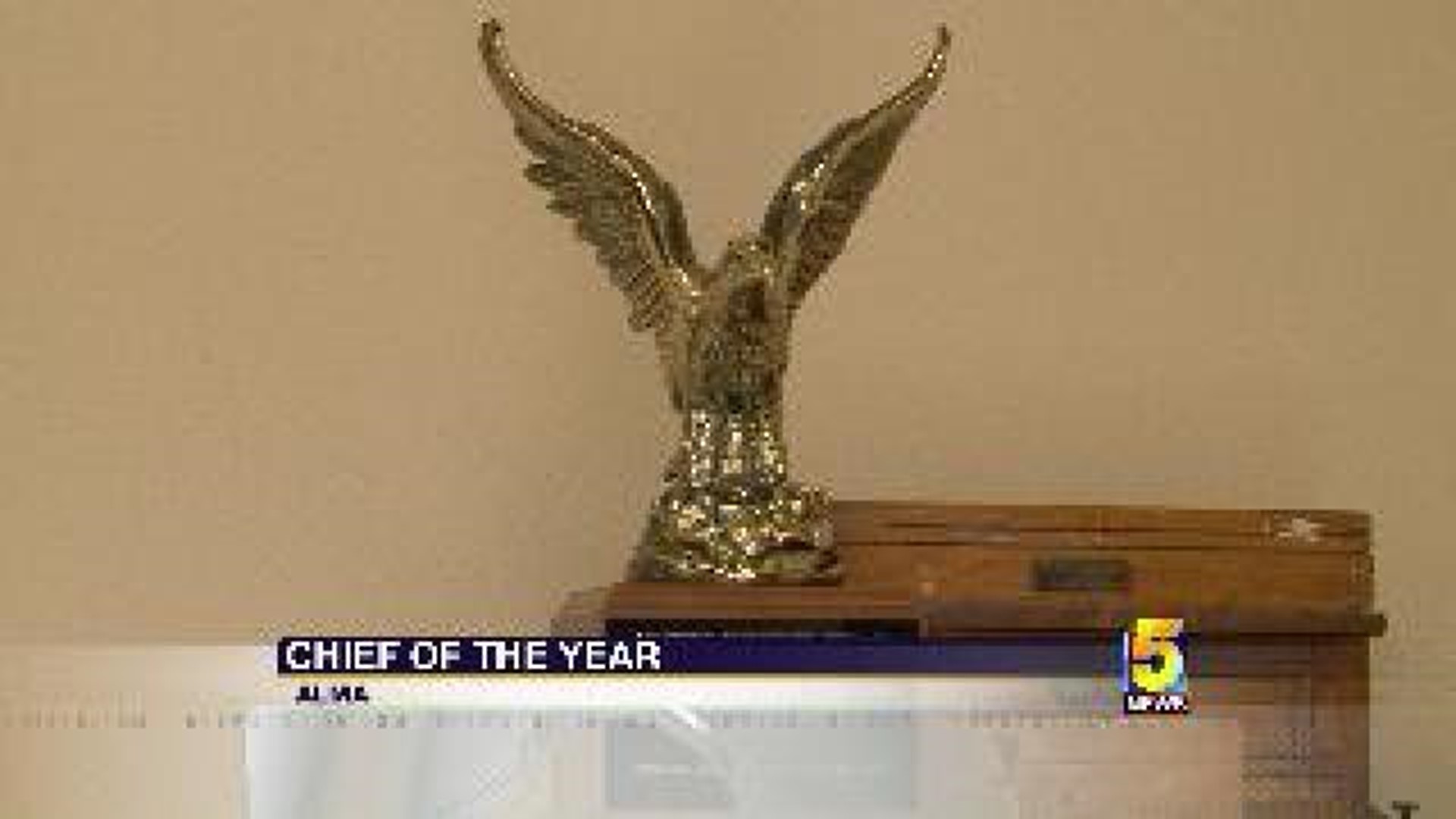 Alma Police Chief Named “Chief of the Year”