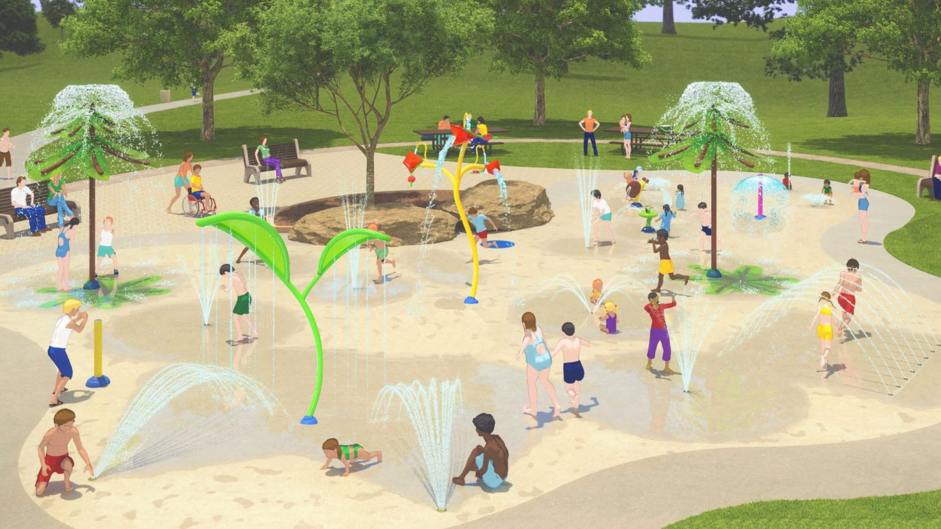 City of Greenwood releases plans to add splash pad