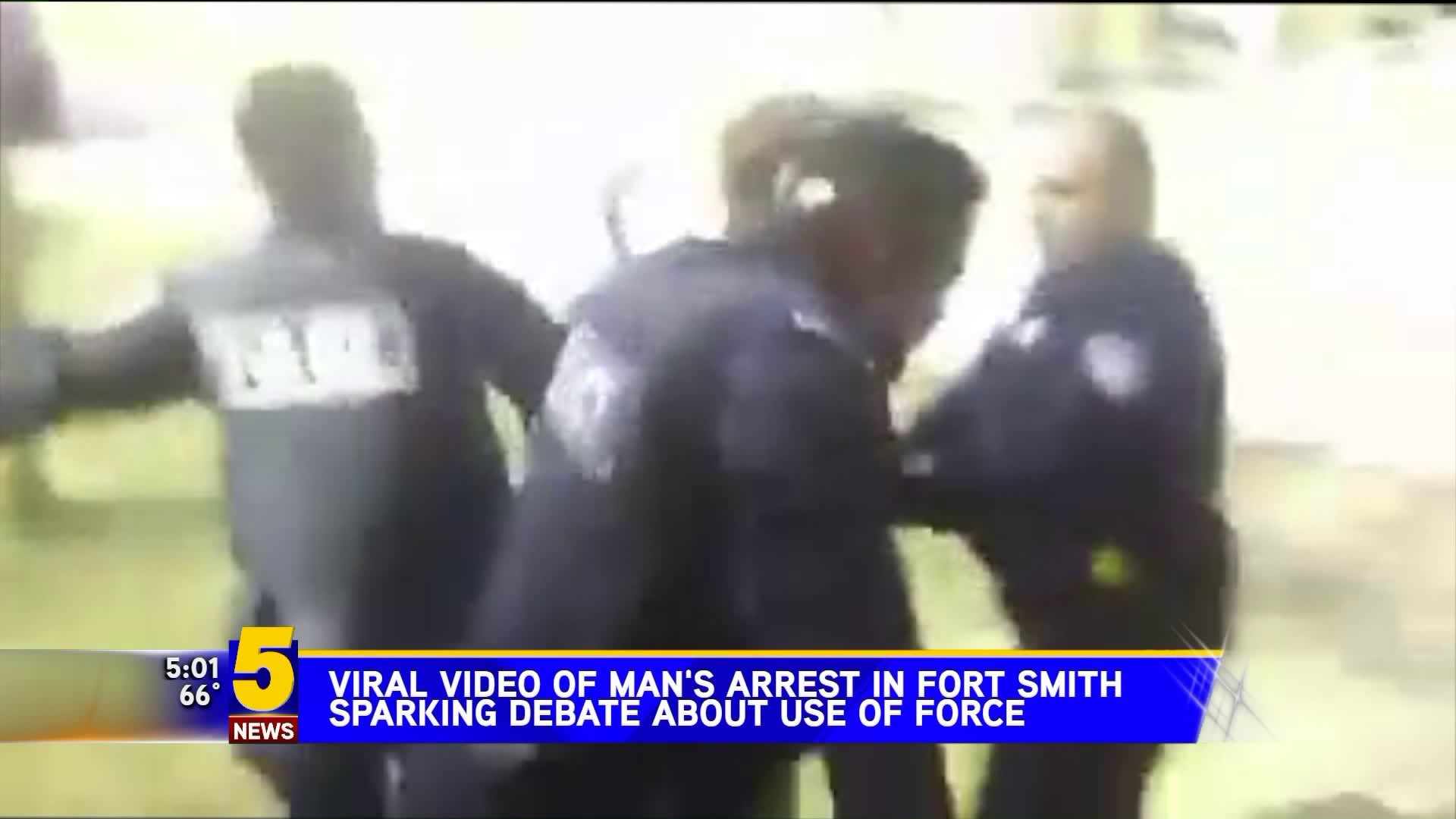 Viral Arrest Video Out Of Fort Smith