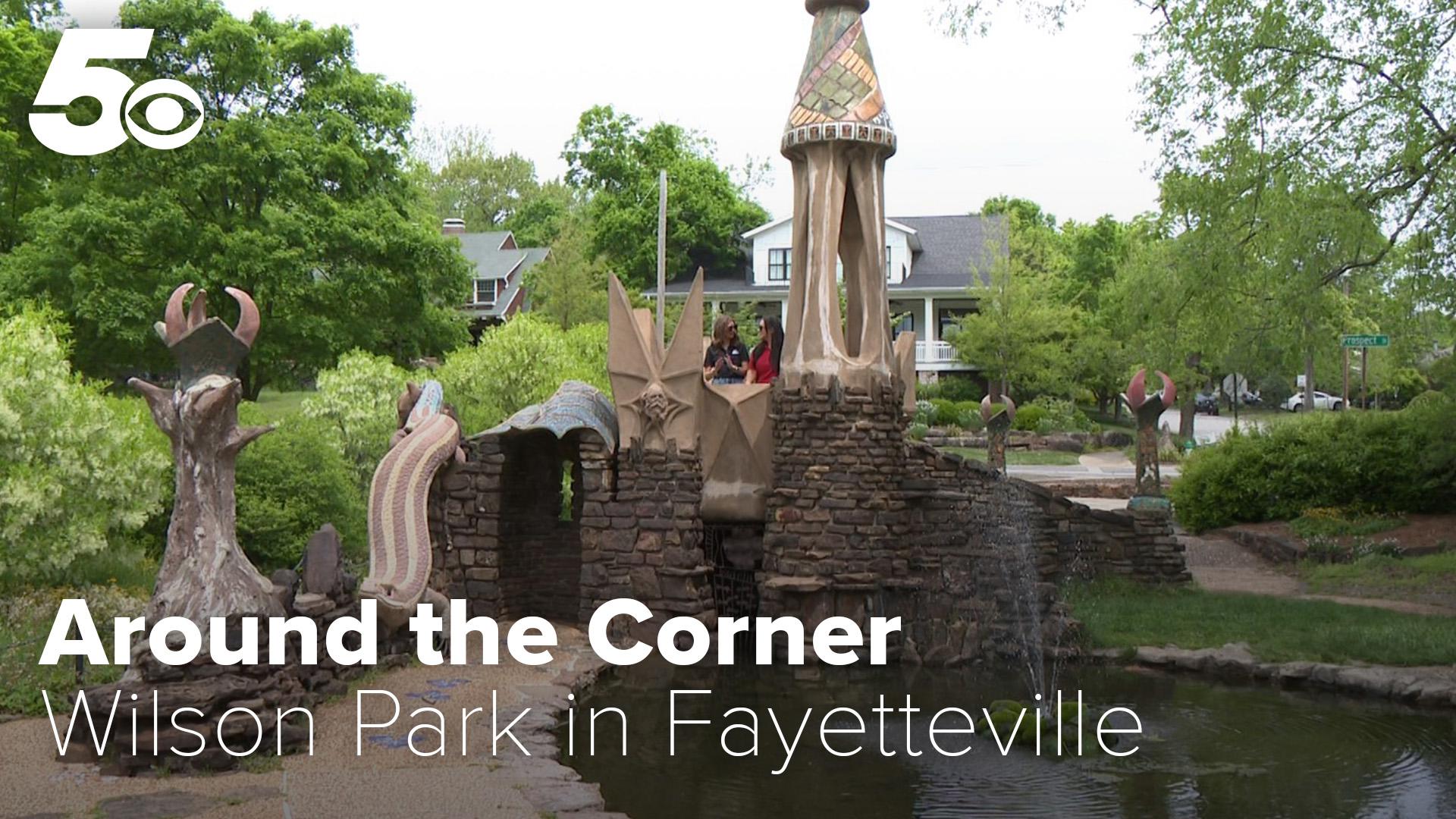 Wilson Park has been a beloved gathering spot since 1906, drawing visitors from Fayetteville and beyond. 