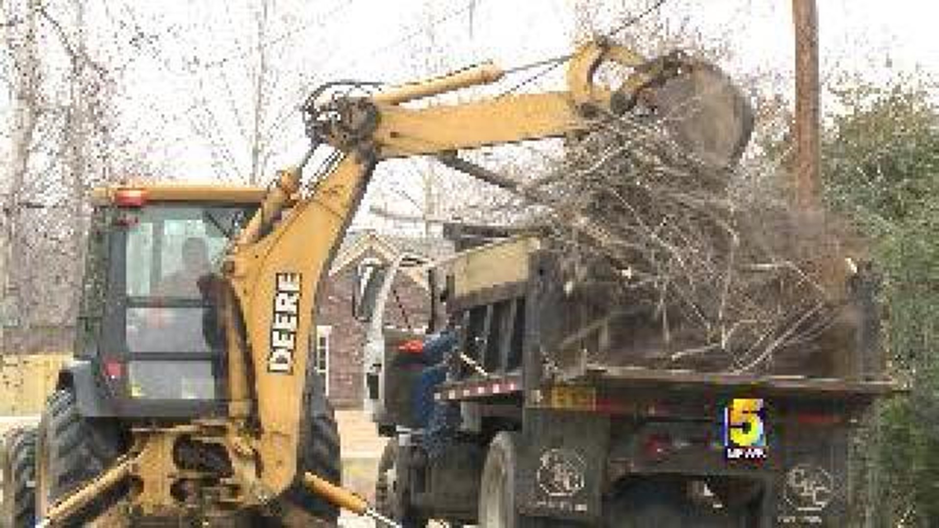 Greenwood Storm Clean Up Begins