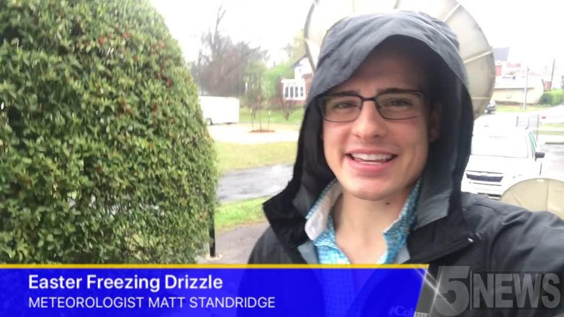Easter Drizzle And Freezing Drizzle