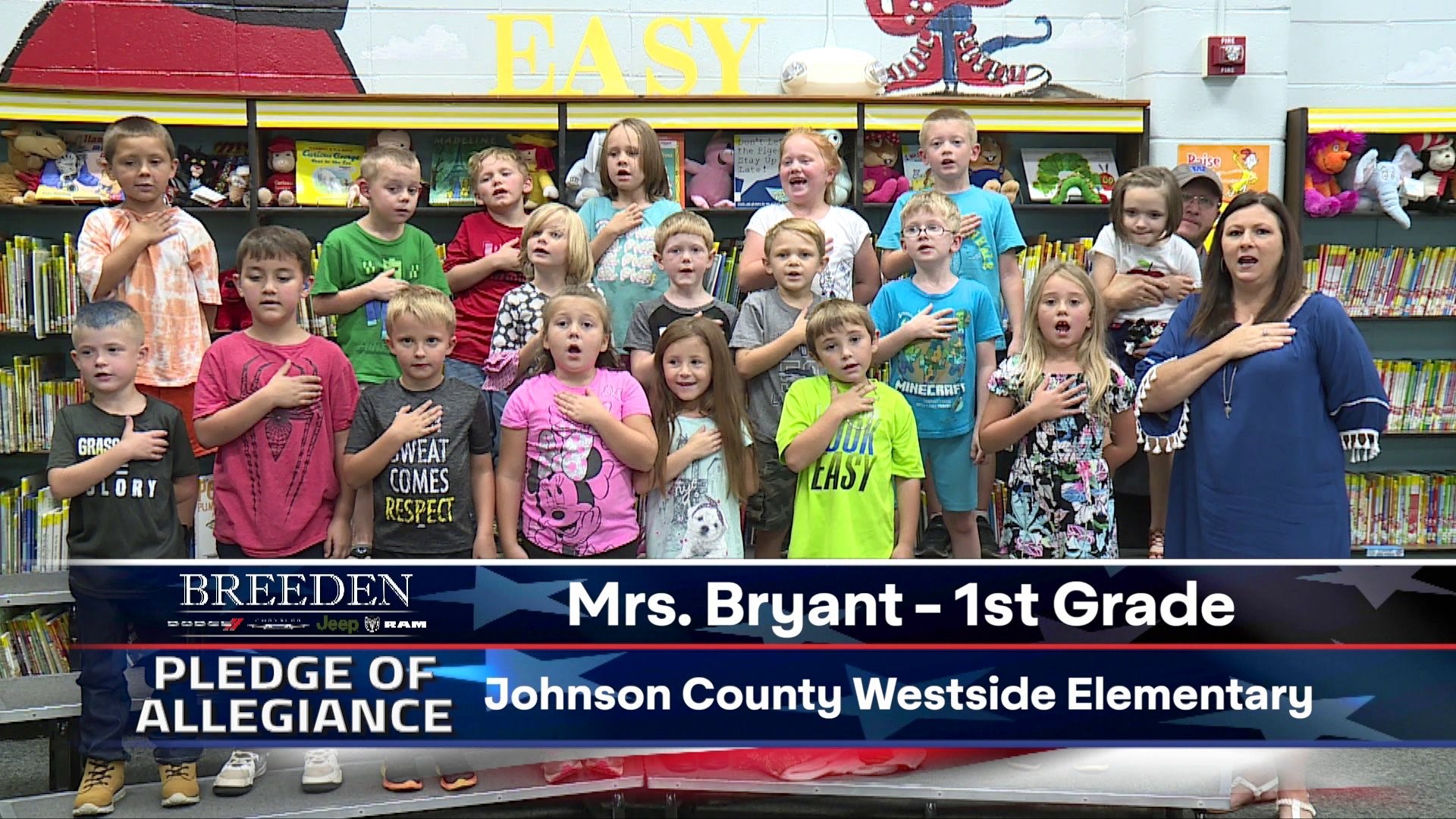Mrs. Bryant  1st Grade Johnson County Westside Elementary