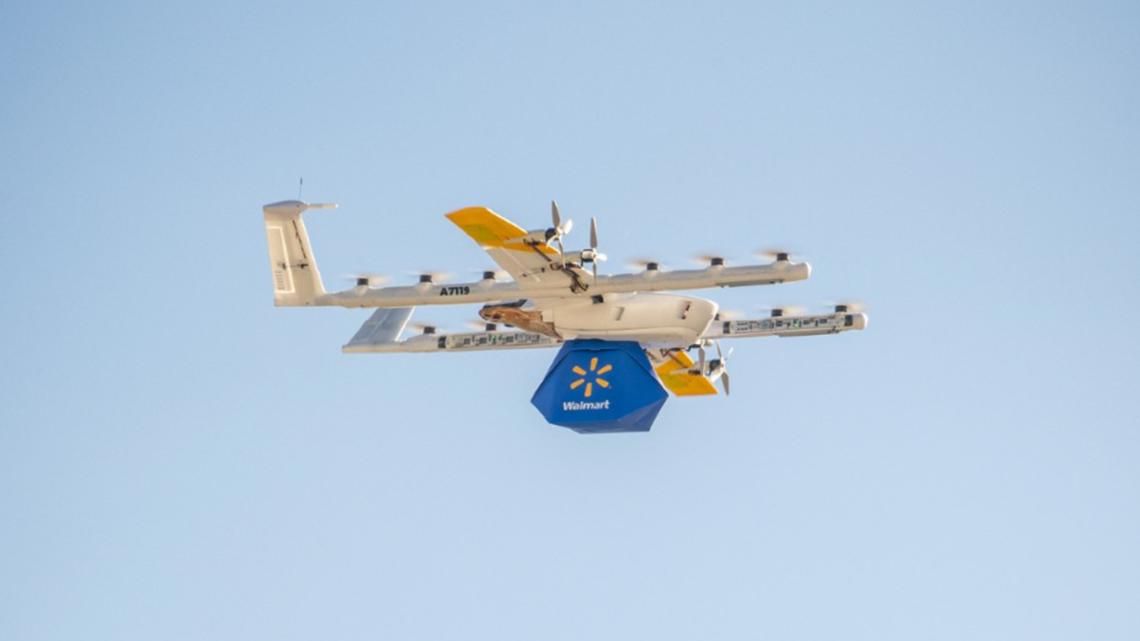 Walmart drone delivery service to expand to 150 more stores across 4 cities