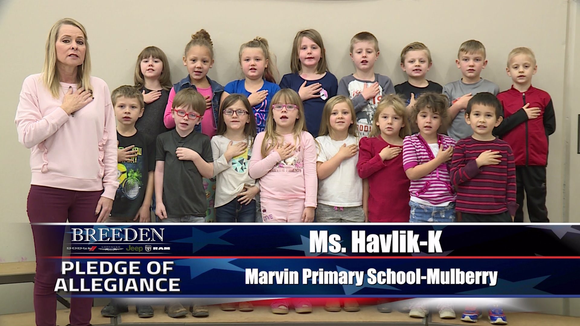 Ms. Havlik  K Marvin Primary School, Mulberry