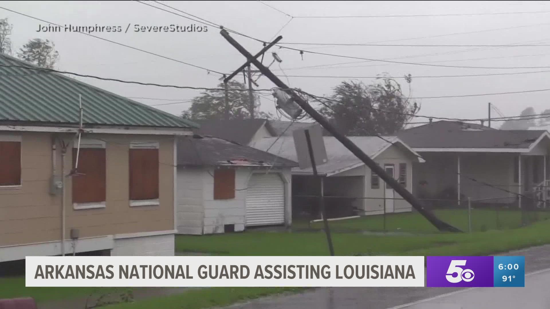 More than 500 Arkansas Army Guardsmen and Sheep Dog Impact Assistance will deploy to Louisiana to assist with Hurricane Ida emergency efforts.