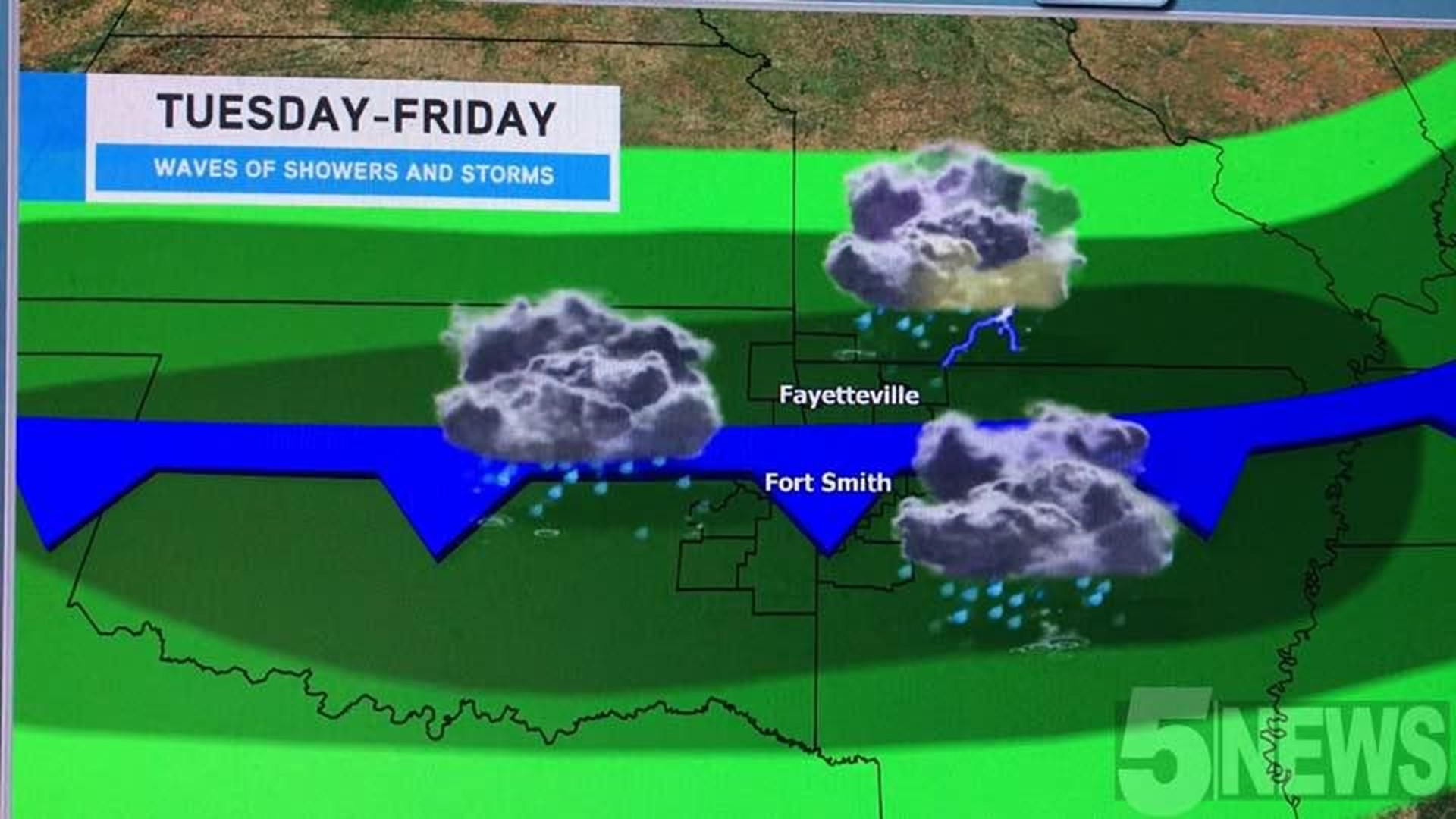 Cold Front On The Way, Lots Of Rain This Week | 5newsonline.com