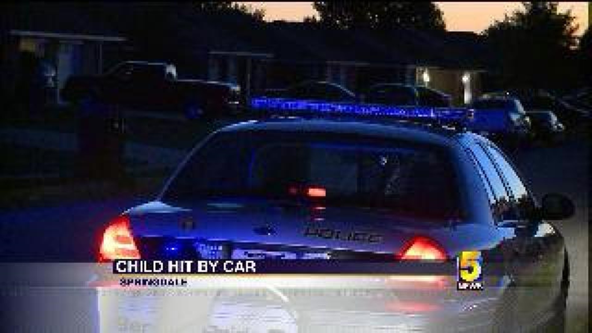 Child Hit By Car, Hospitalized