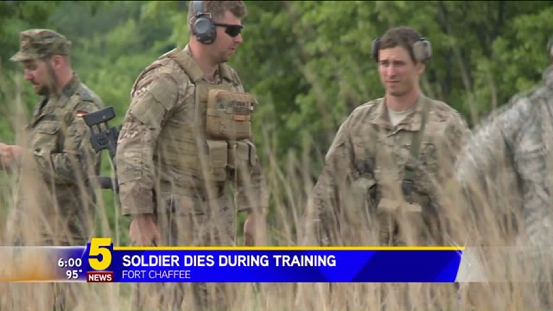 Soldier Dies At Fort Chaffee