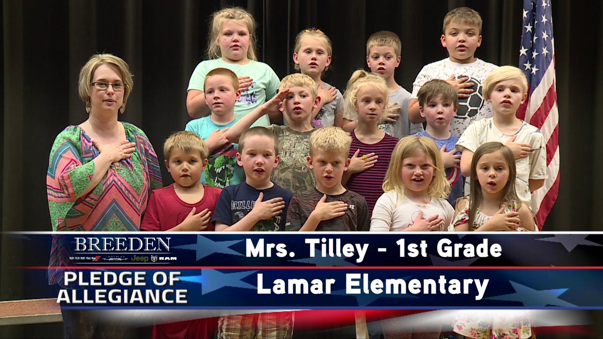Mrs. Tilley  1st Grade Lamar Elementary