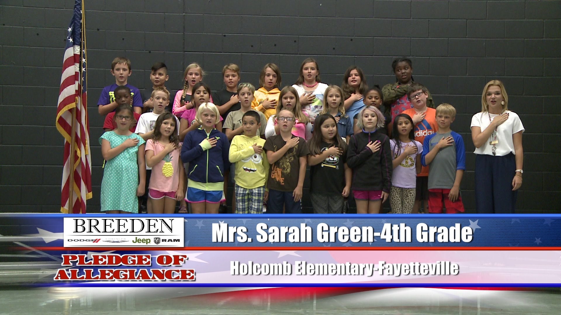 Mrs. Sarah Green  4th Grade  Holcomb Elementary - Fayetteville