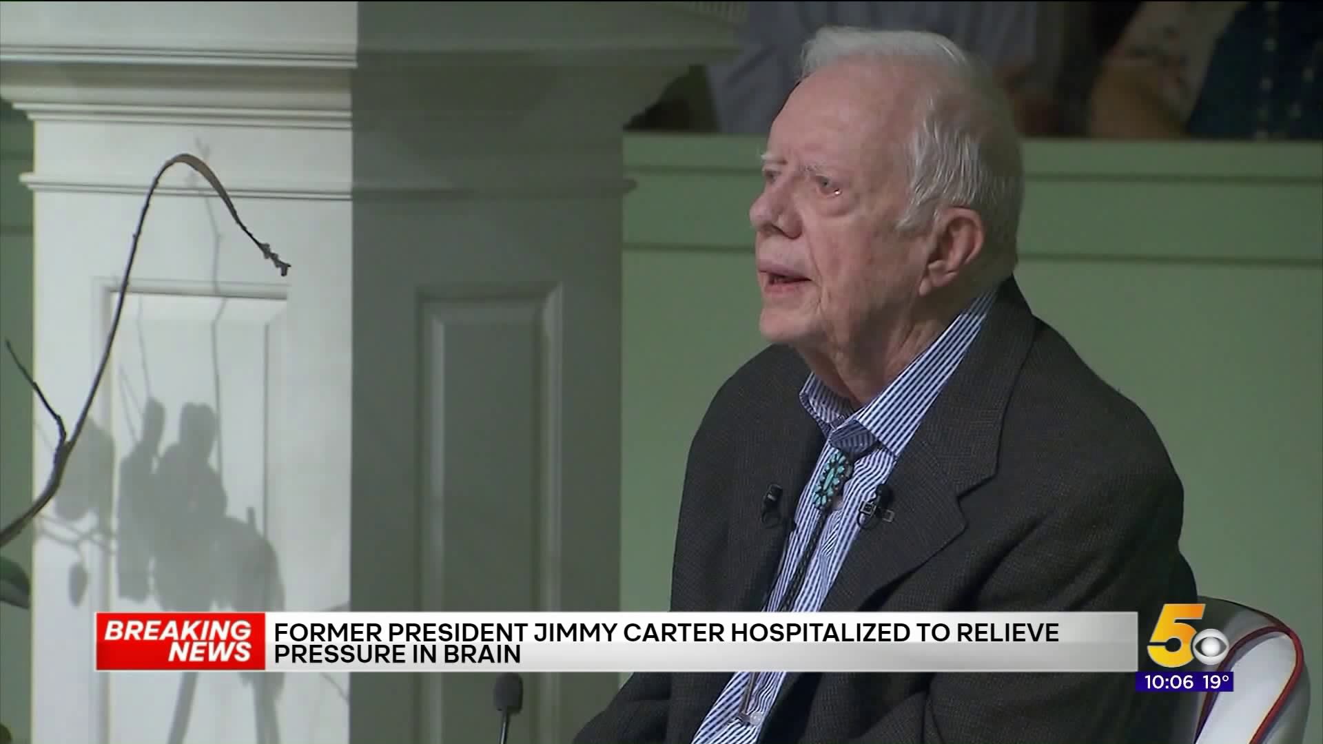 Jimmy Carter Hospitalized