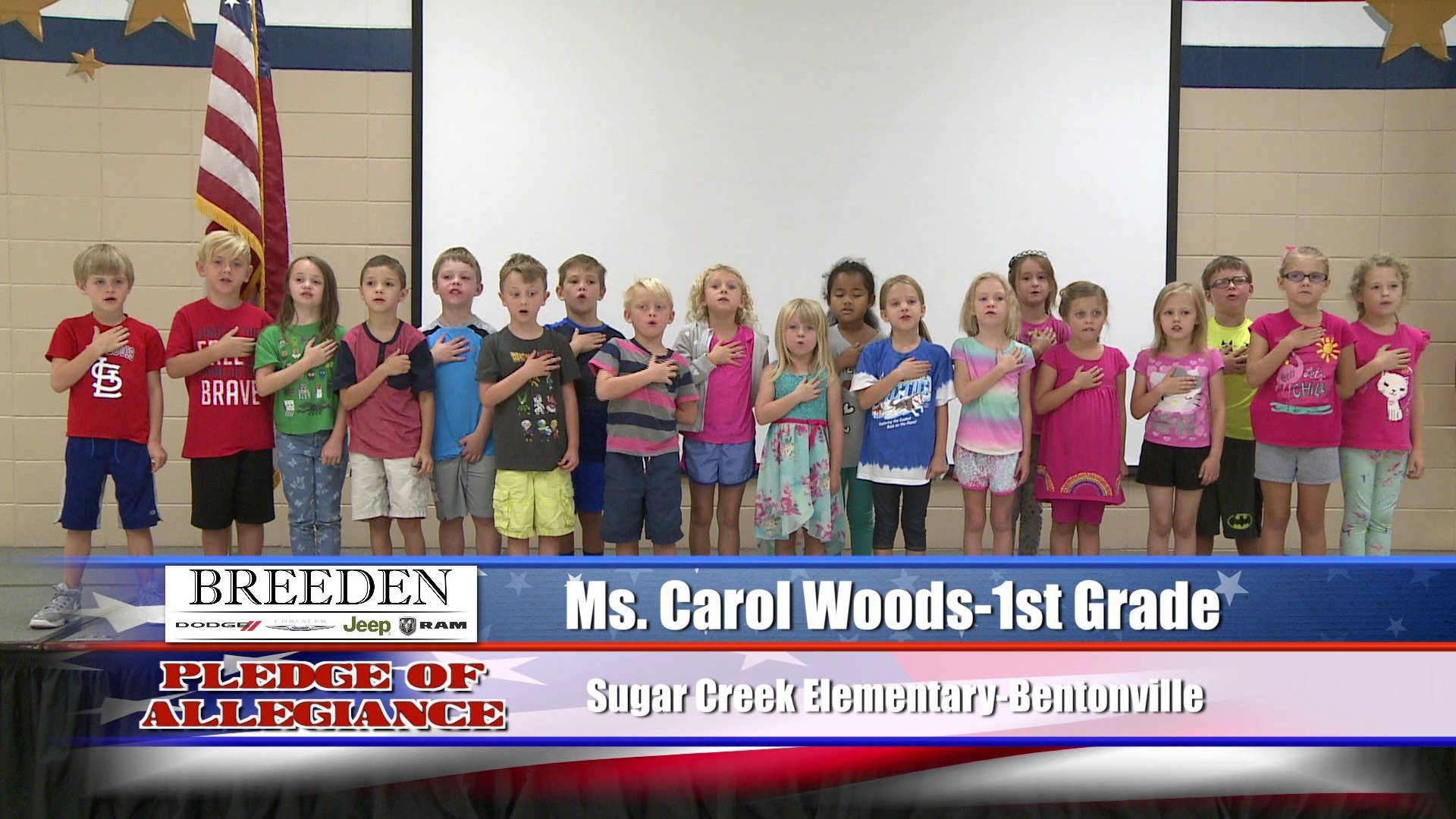 Ms. Carol Woods  1st Grade  Sugar Creek Elementary - Bentonville
