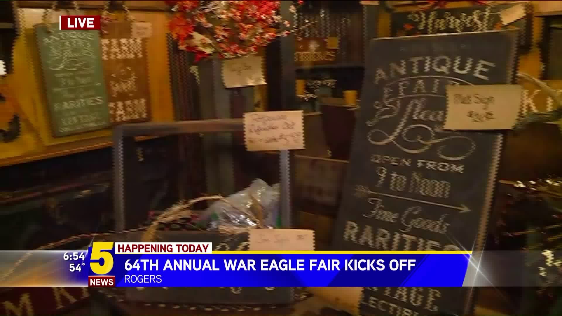 Thousands Flock To NWA As 64th Annual War Eagle Fair Kicks Off