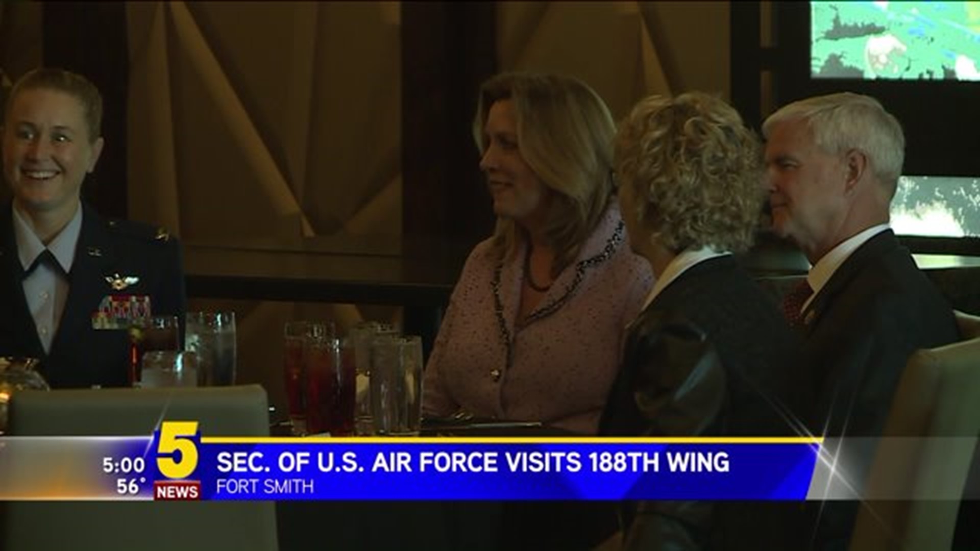 Secretary of U.S. Airforce visits Fort Smith