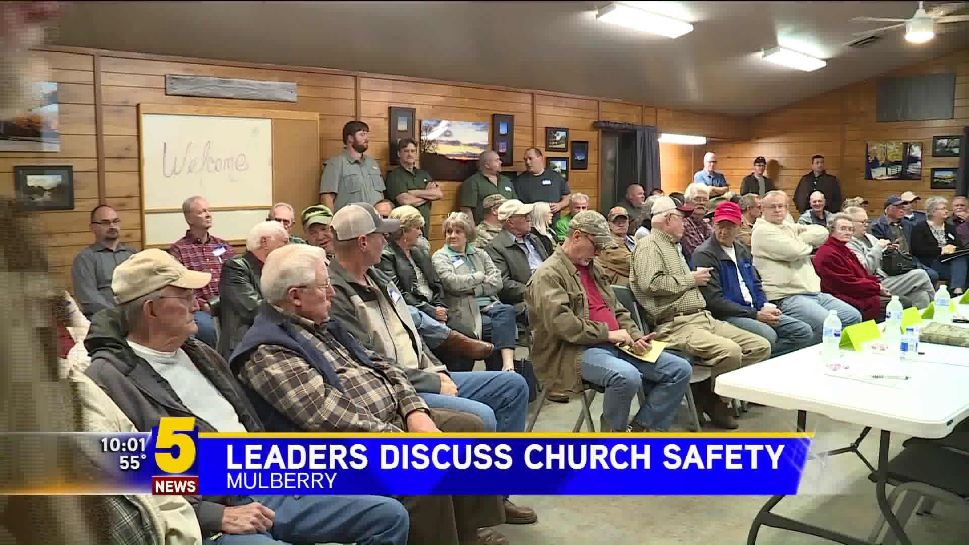 Leaders Discuss Church Safety