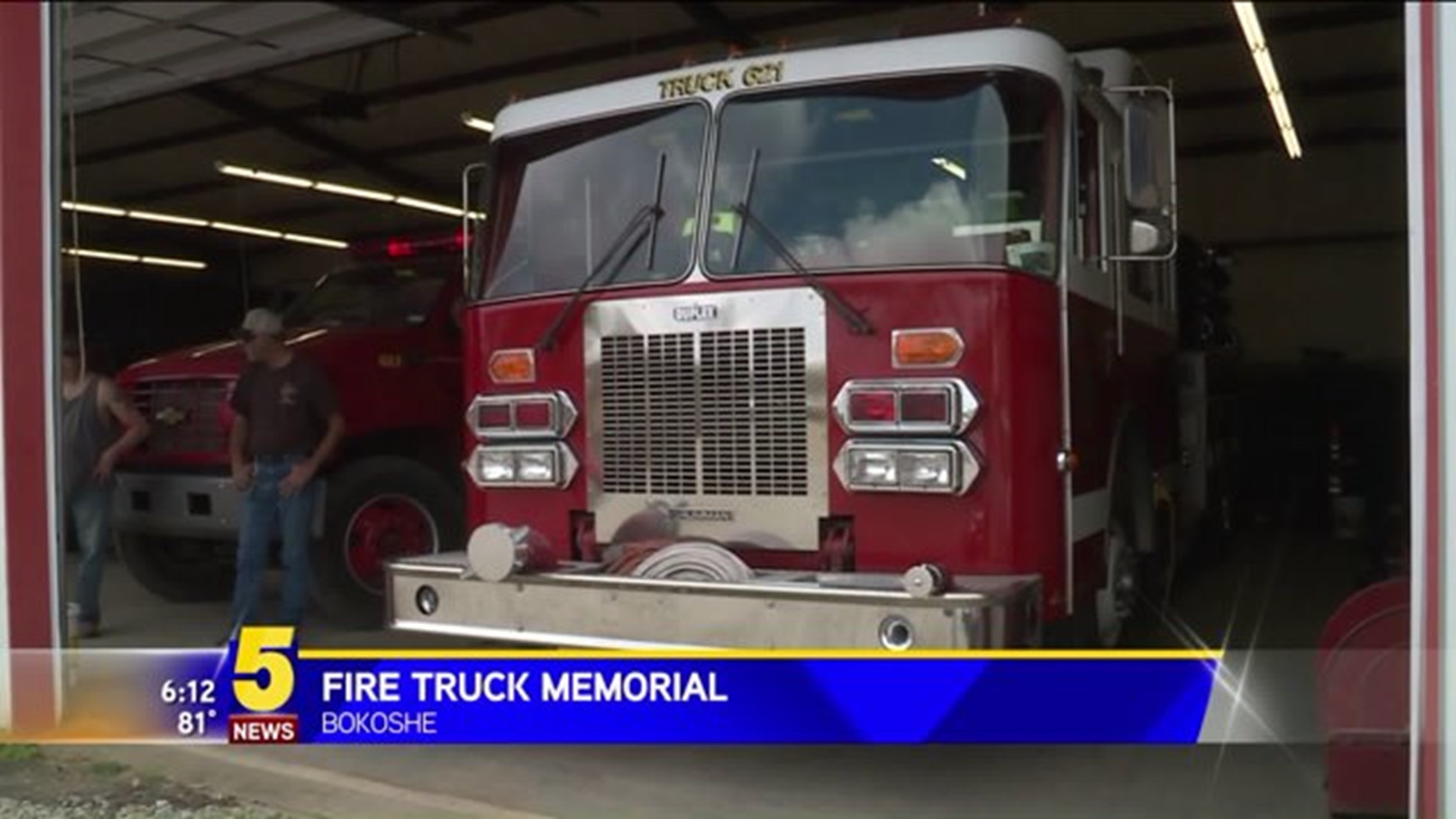 Bokoshe Fire Dept. Turns Fire Truck Into Traveling 9/11 Memorial