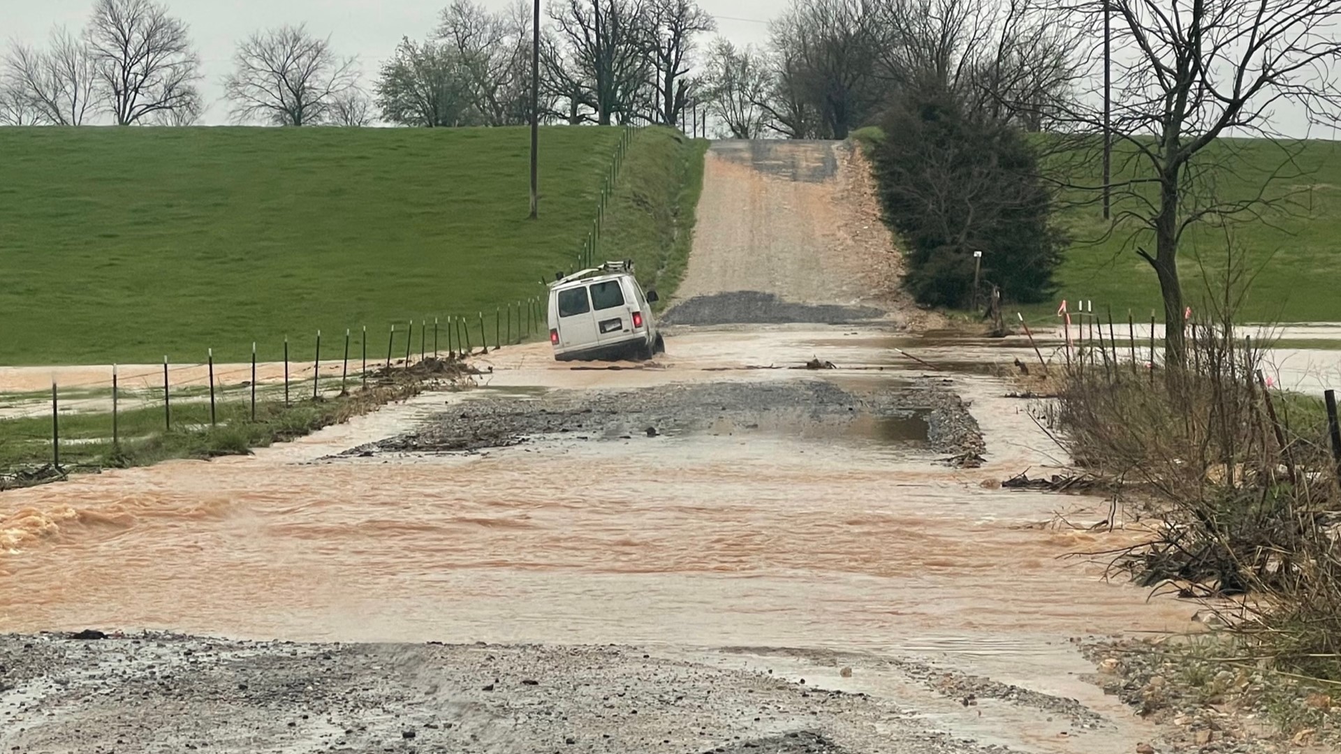 Some roads in Northwest Arkansas are closing following heavy rain Wednesday morning.