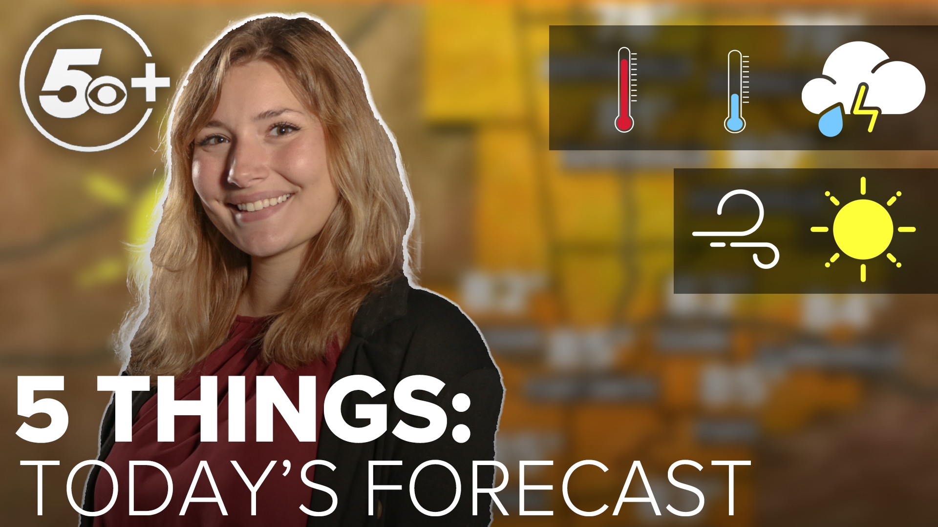 5NEWS Meteorologist Bella Grace is covering everything you need to know about today's weather in our area.