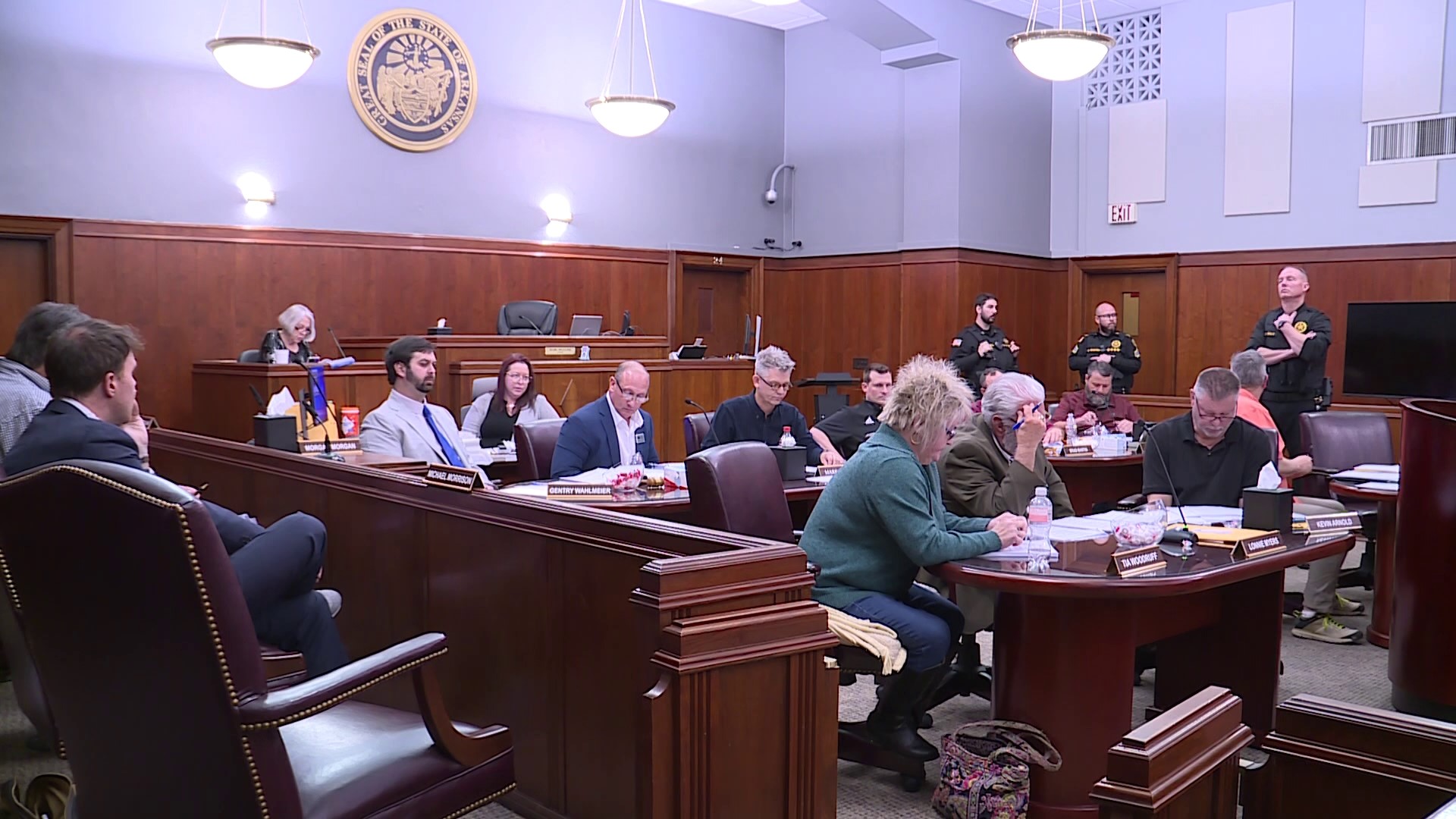 A Crawford County quorum court meeting hosted a heated discussion around banning the library's books on "alternative lifestyles," or LGBTQ+ topics.