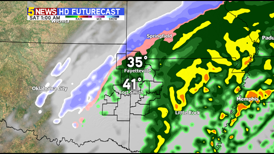 Weather: Hour-By-Hour | 5newsonline.com