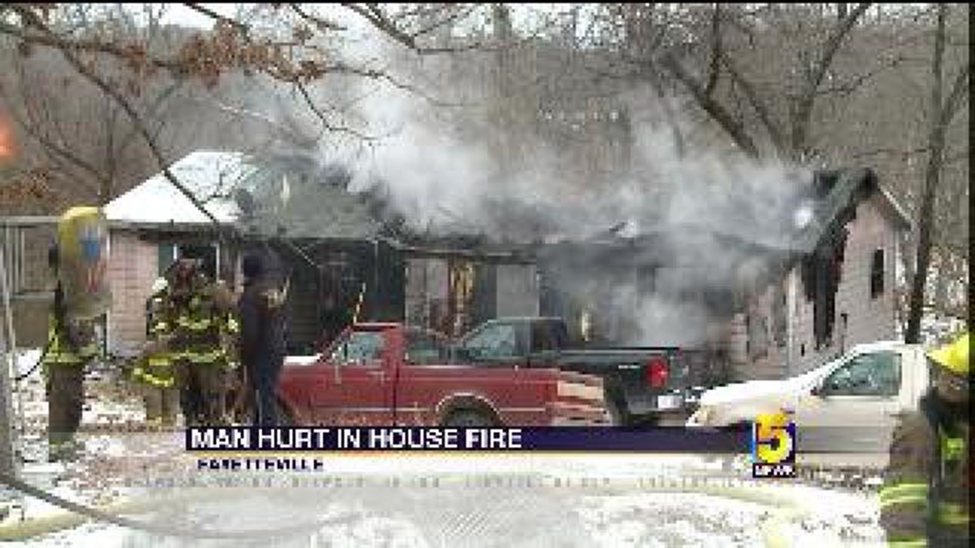 Homeowner Hospitalized After Fayetteville House Fire