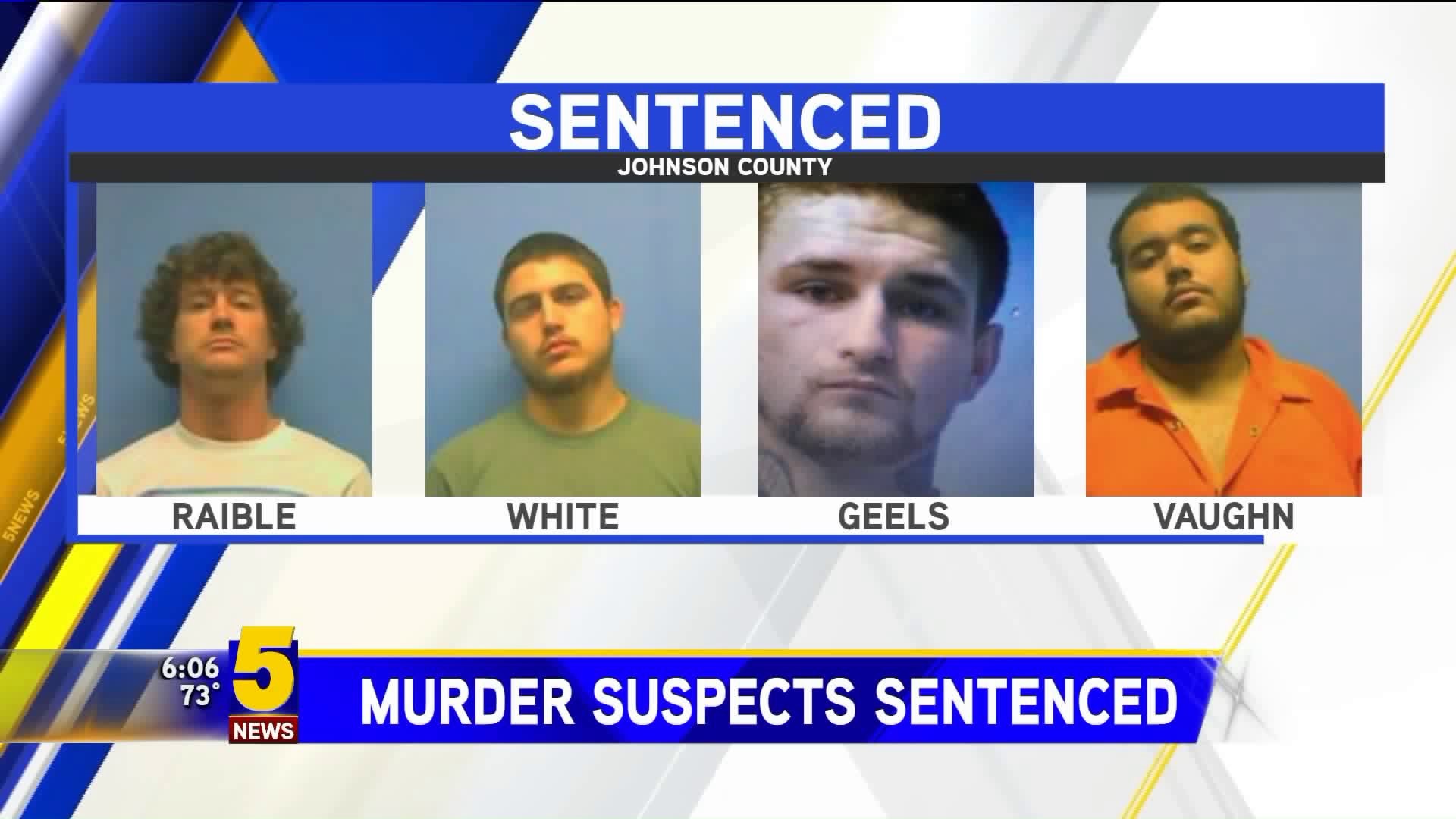 Johnson County Murder Suspects Sentenced