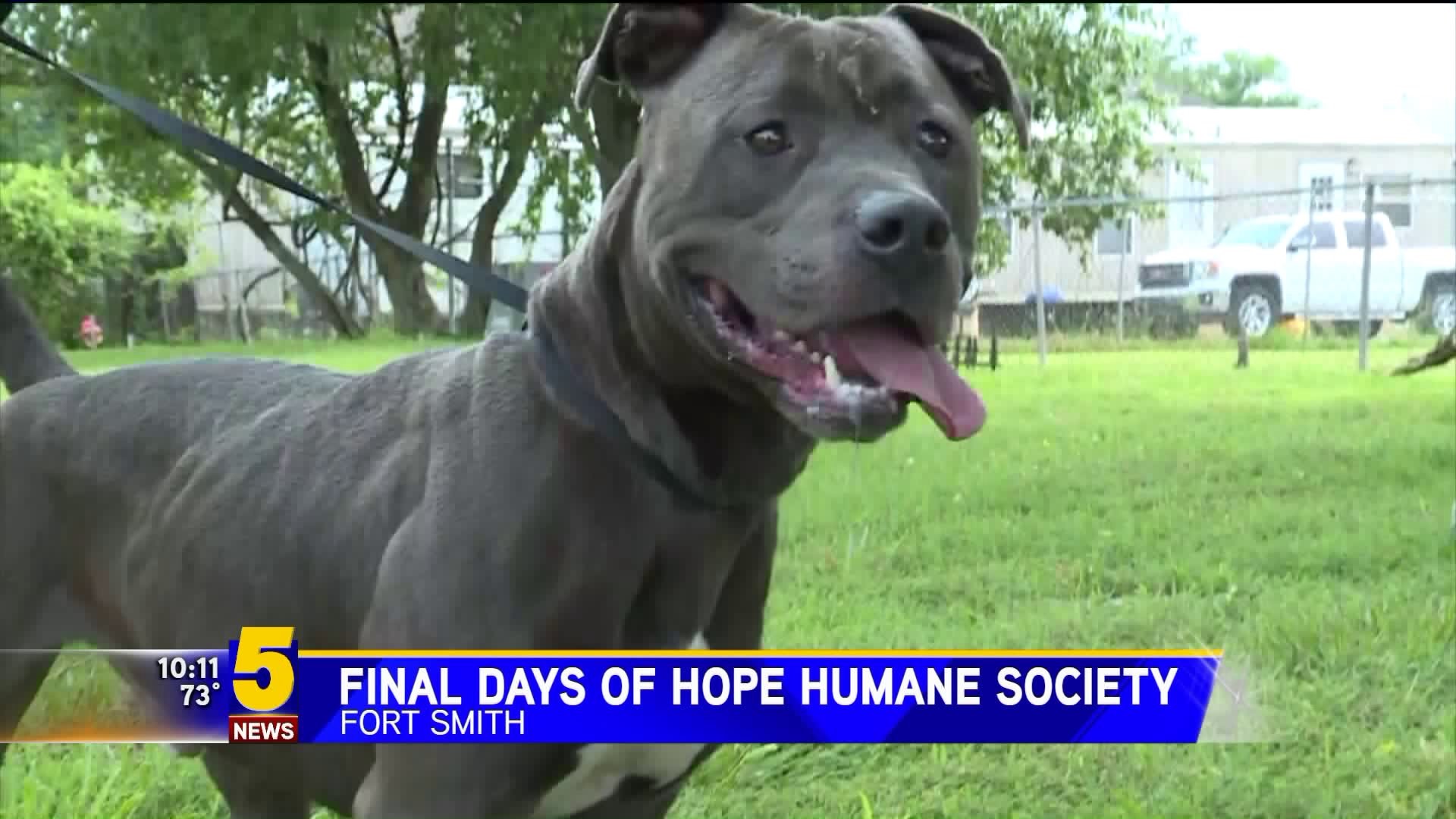 Final Days of Hope Humane Society