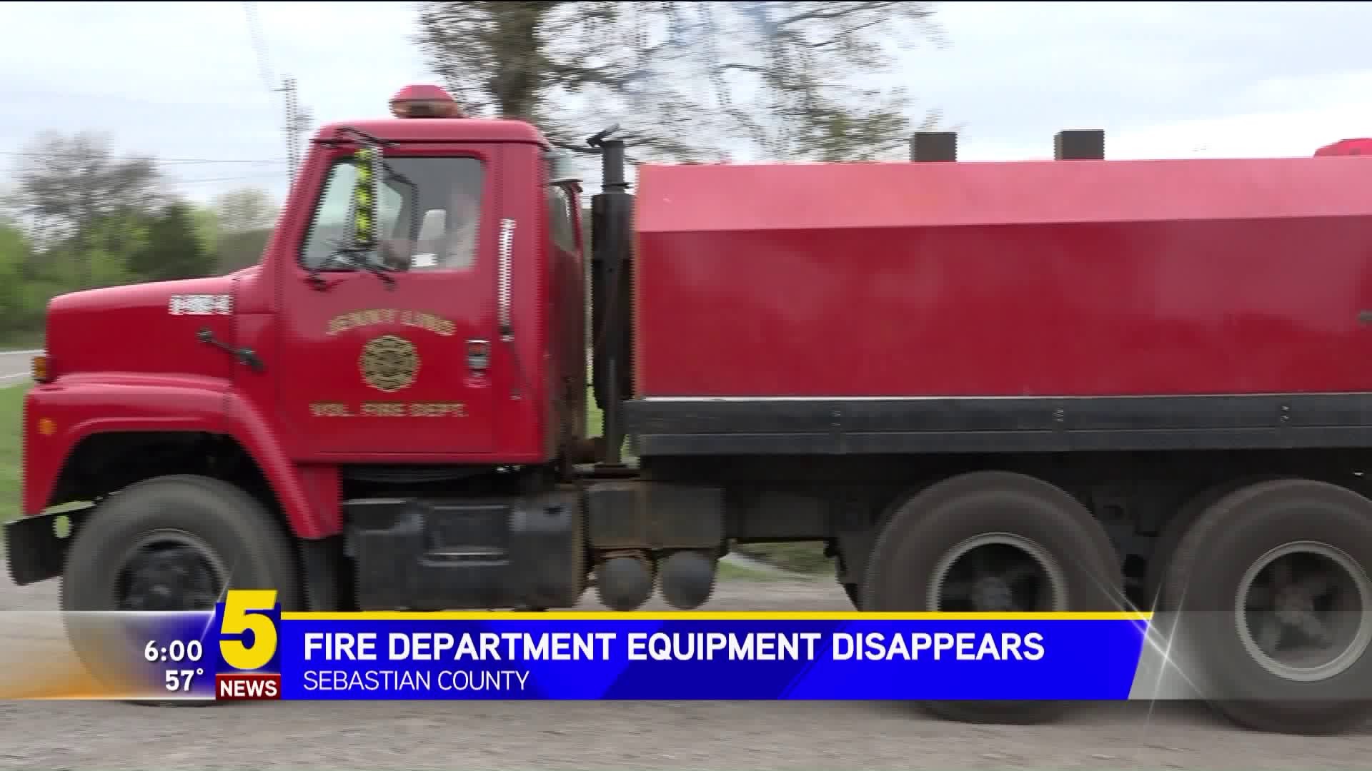 Jenny Lind Fire Department Dissolved