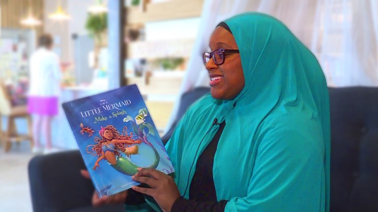 Meet the author behind the newest book alongside Disney's 'The Little Mermaid'