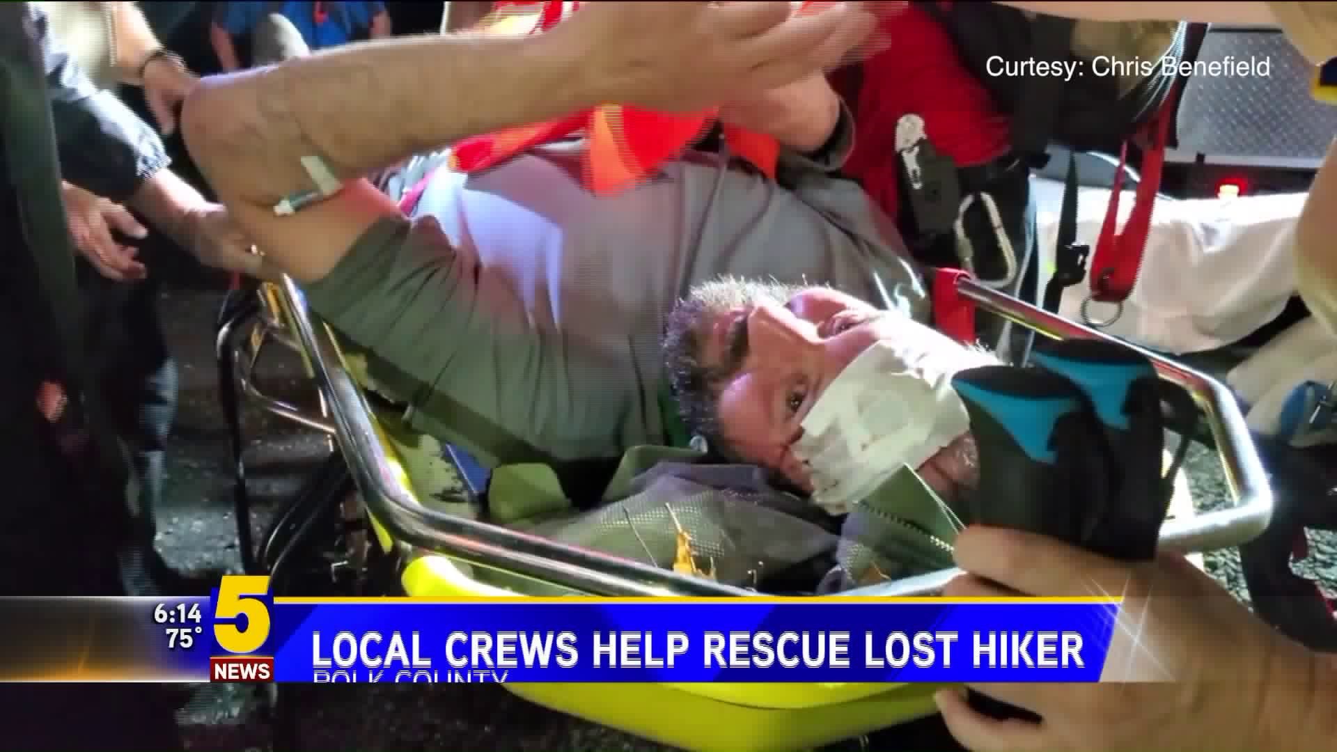 Local Crews Help Find Lost Hiker