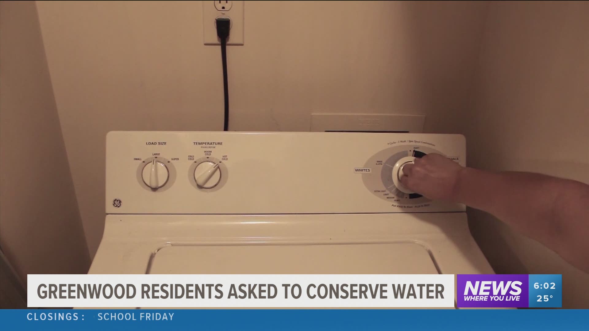 Greenwood residents asked to conserve water