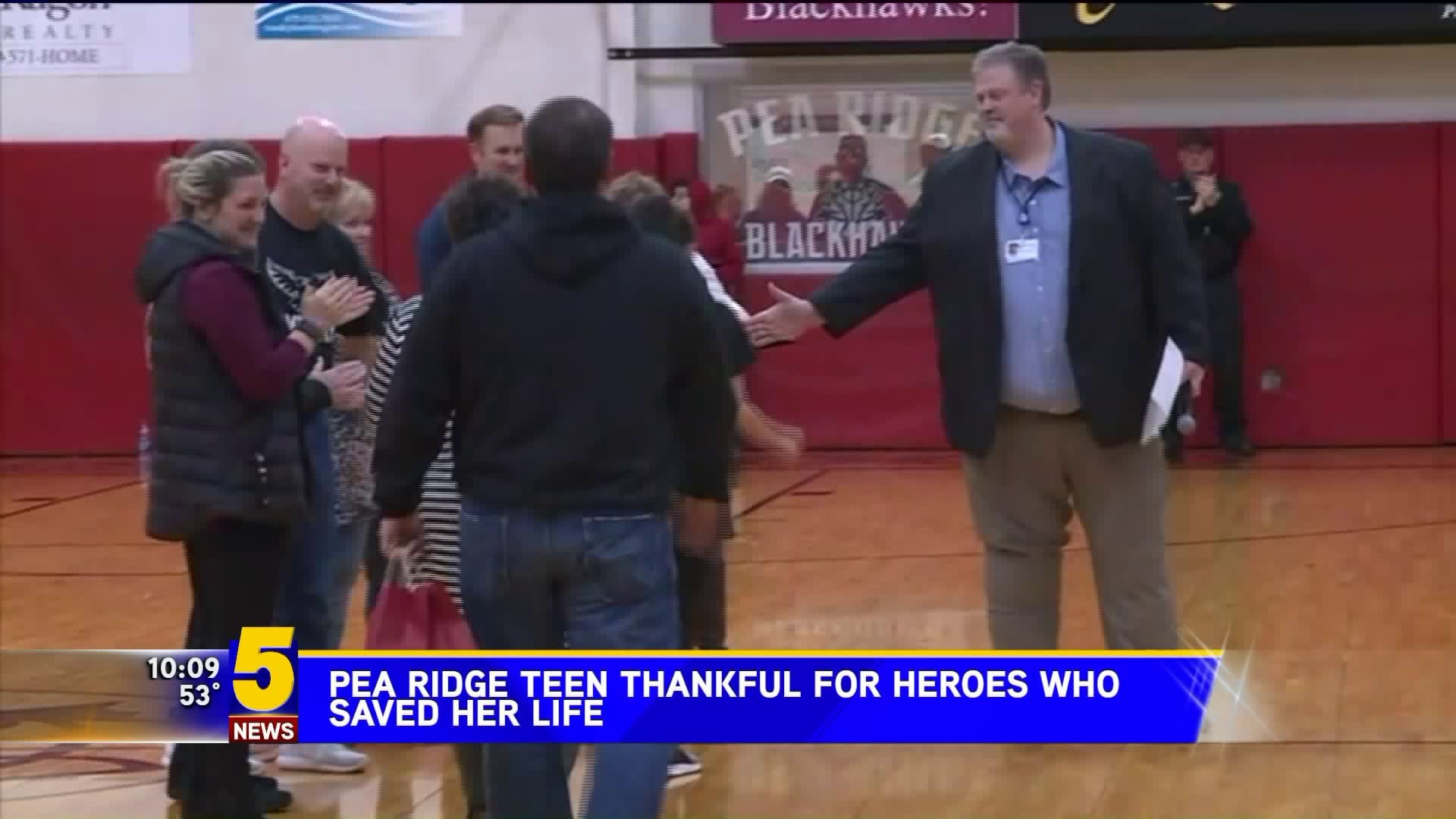 Pea Ridge Teen Thankful For Heroes Who Saved Her Life