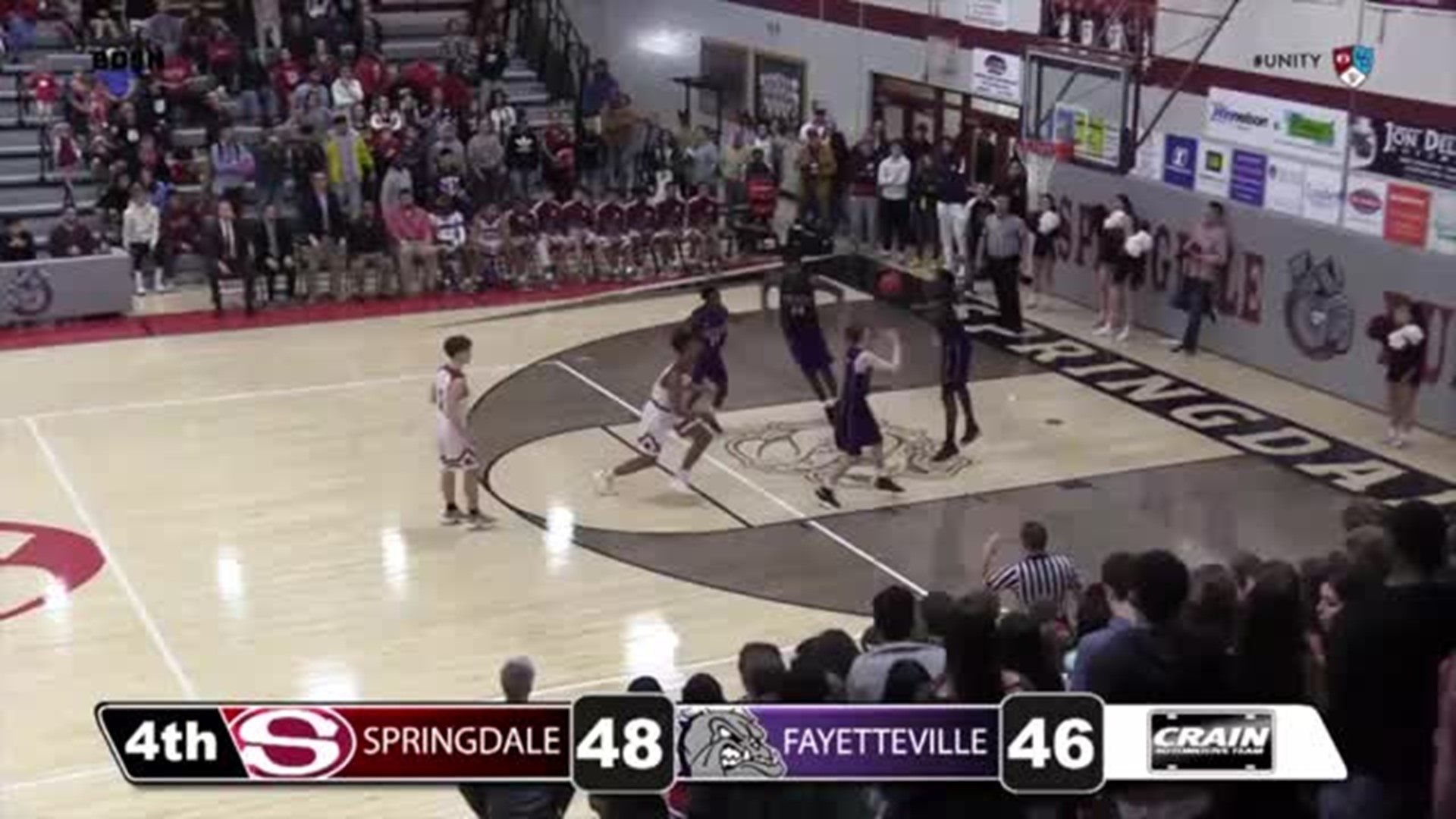 Springdale, Fayetteville Basketball Fight