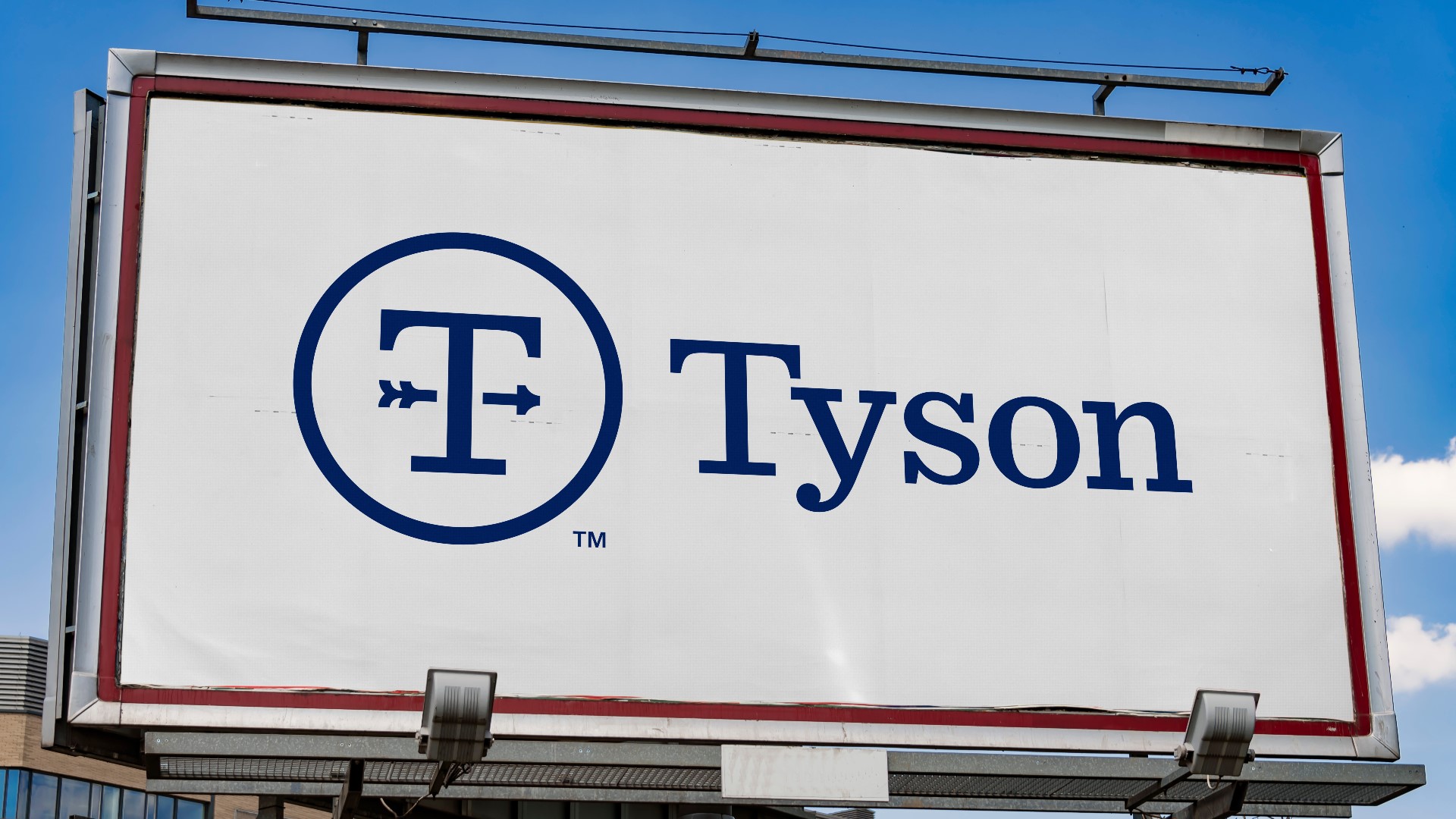 The announcement states Tyson will "rightsize" the company by eliminating 15% of senior leadership roles and 10% of corporate roles.