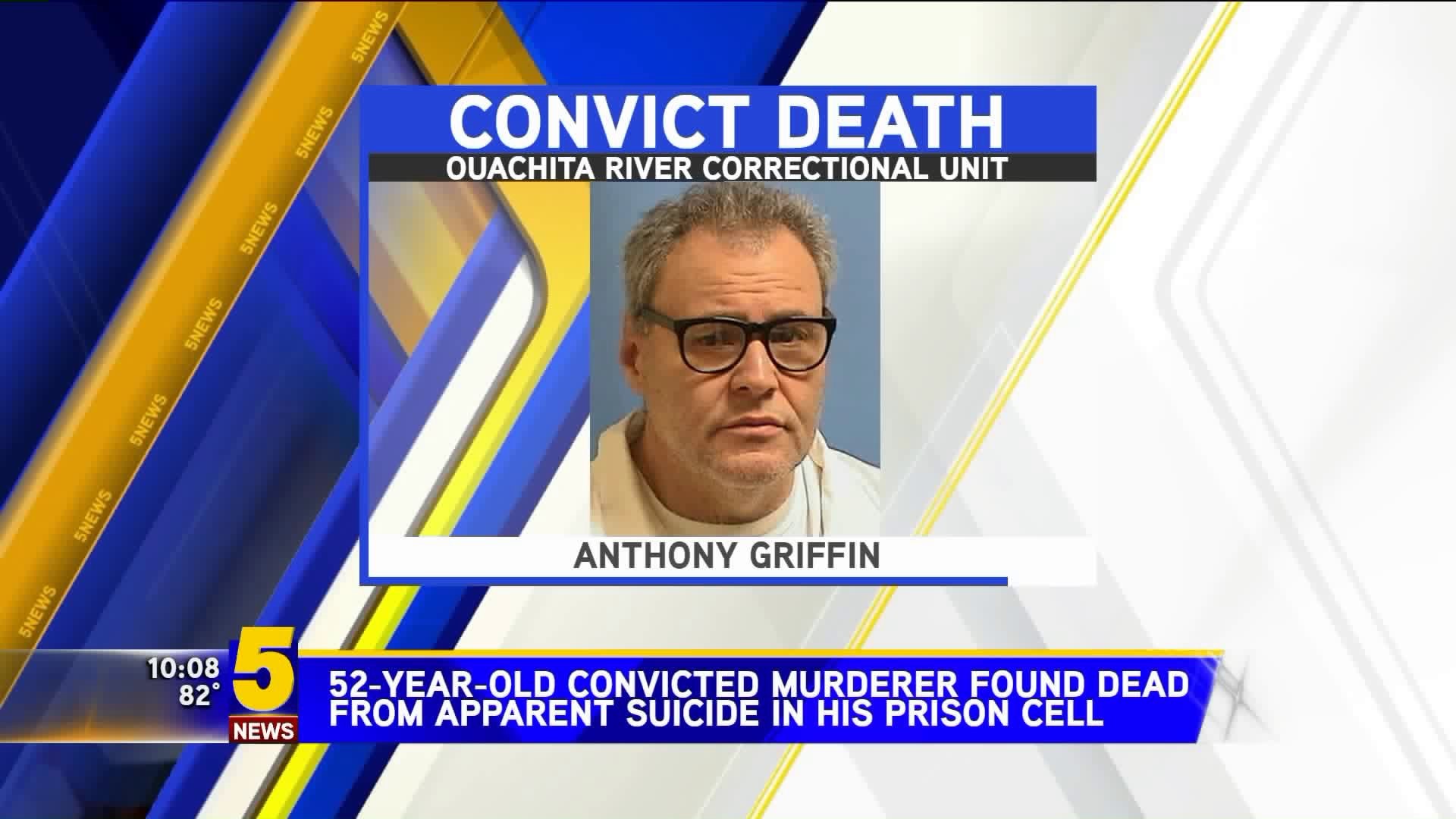 Convicted Murderer Prison Death