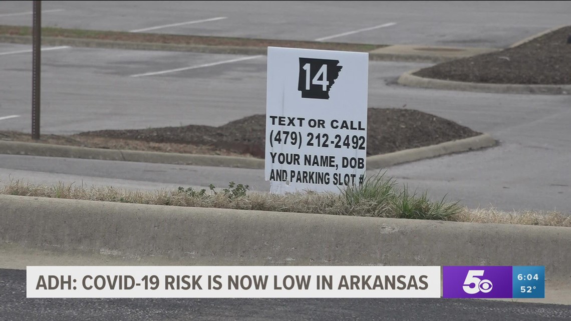 COVID testing sites begin to close as Arkansas reports fewer cases