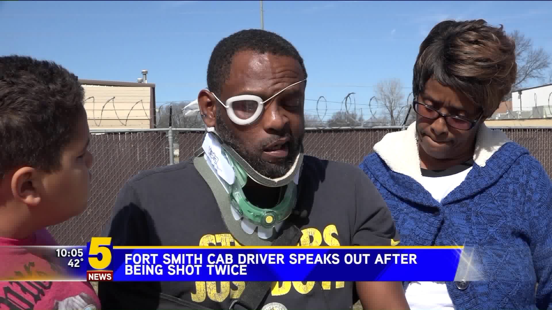 Fort Smith Cab Driver Speaks About Being Shot Twice While On Duty