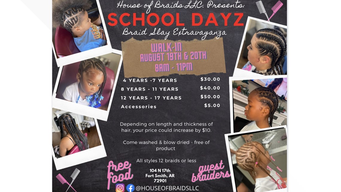 April Announcement: Braids For Kids - VIP House of Hair