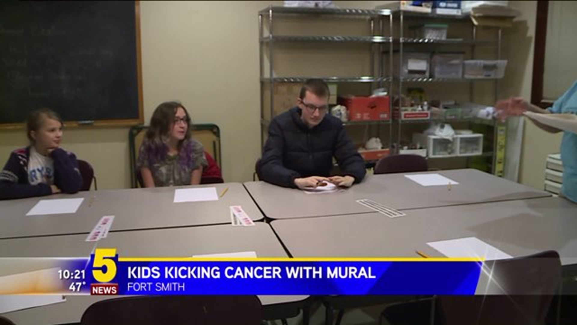 Kids Kicking Cancer With Mural