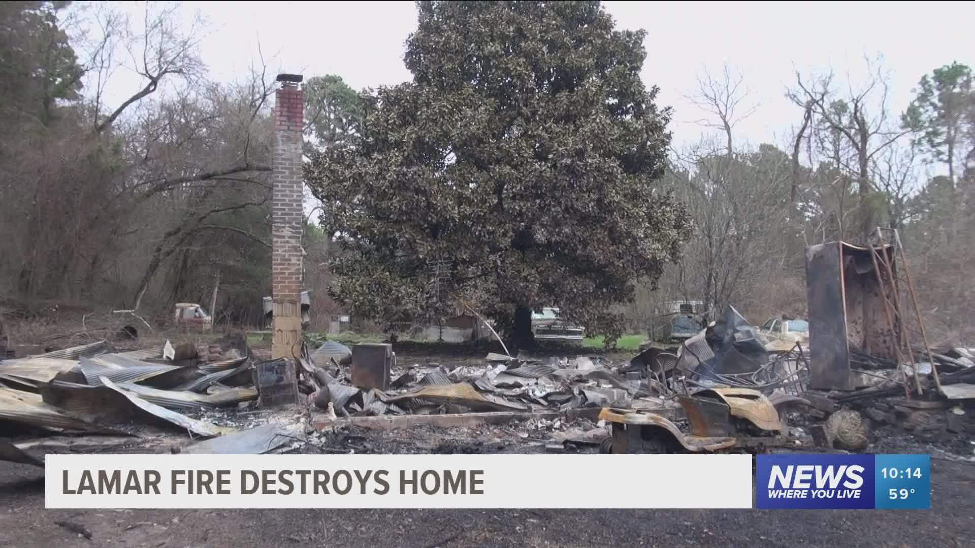 Geneva Palmer, 79, returned from a funeral yesterday afternoon (March 12th) to find her house engulfed in flames, and everything inside was destroyed.