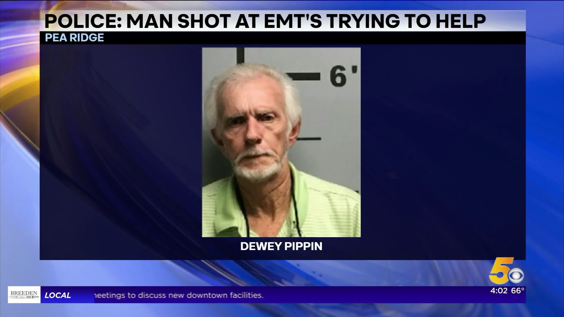 Police: Pea Ridge Man Shot At EMTs Trying To Help Him