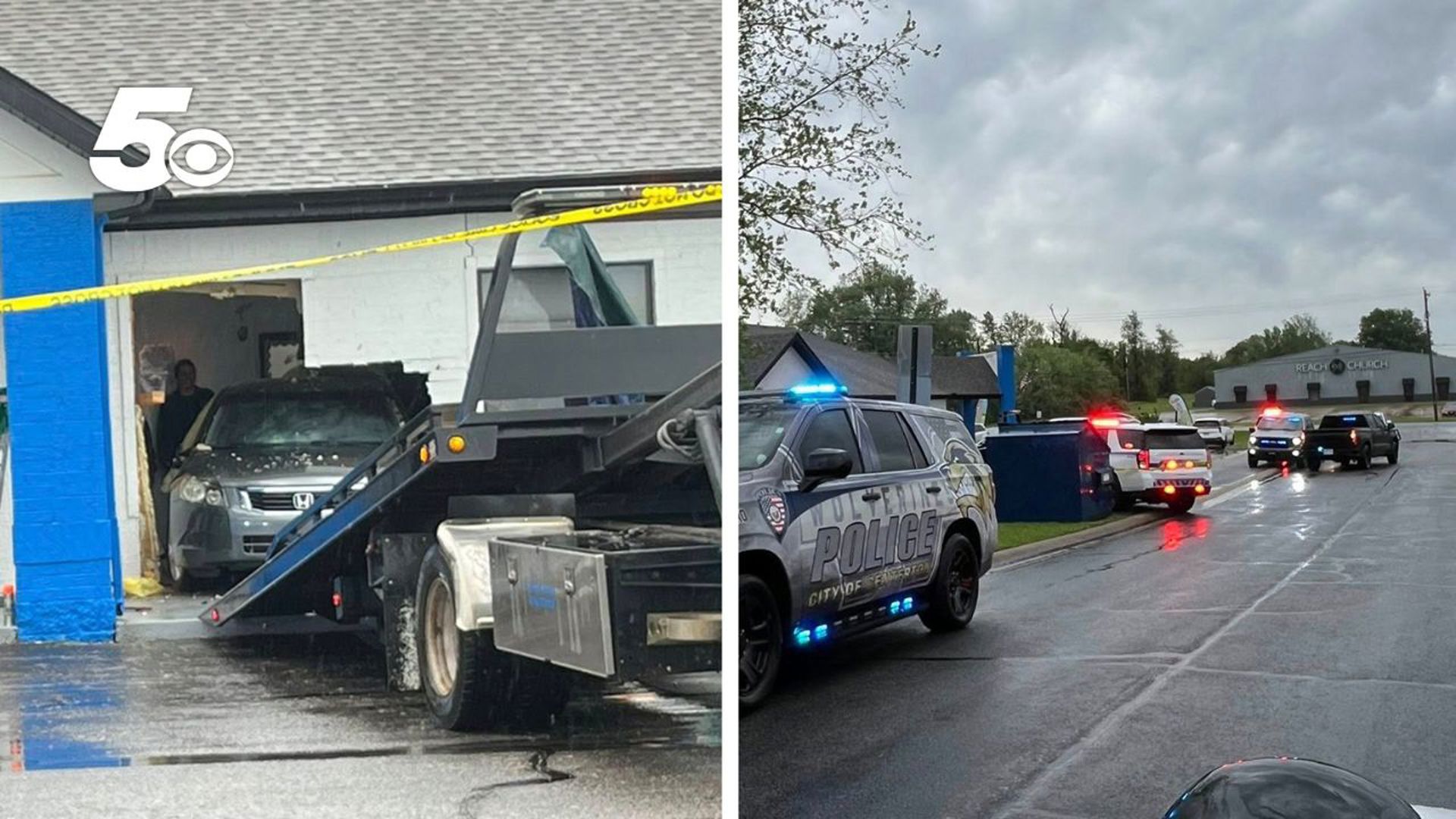 Authorities could not immediately say whether or not there were any injuries as a result of the crash.