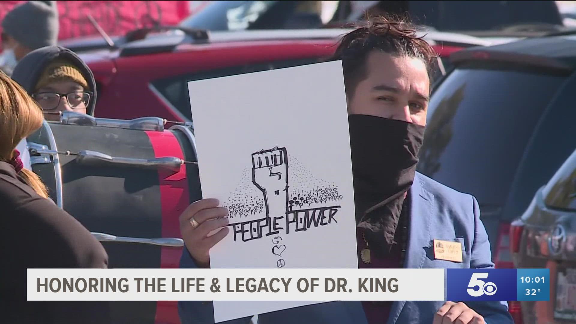 Martin Luther King Jr. Day celebrations took place across northwest Arkansas and River Valley to honor and remember his legacy.