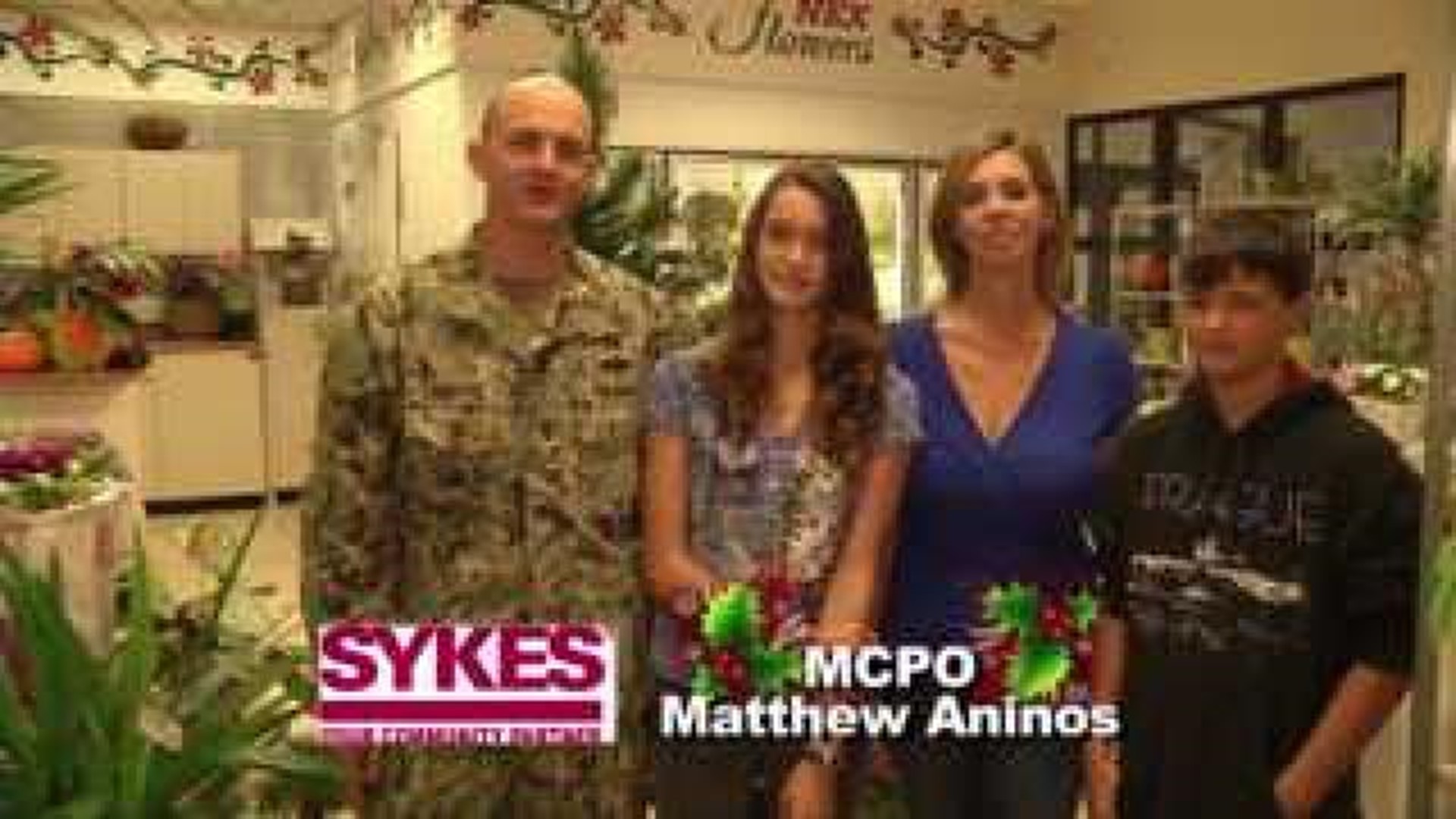 Military Greetings: Mathew Aninos