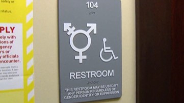 Locals protest against Arkansas bill that seeks to limit school bathrooms to single-sex