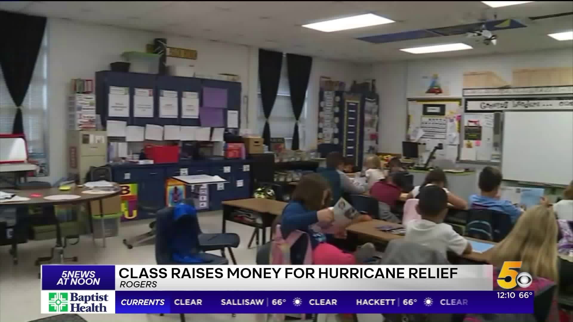 Third-Graders Raise Money for Dorian Relief