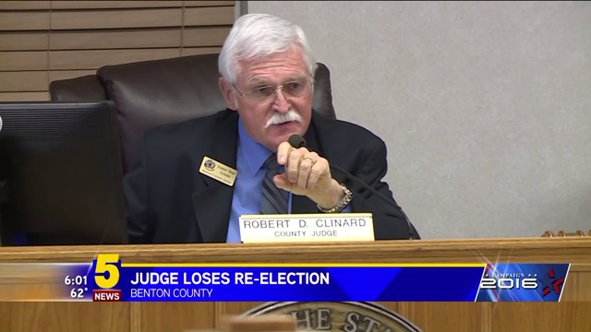 BENTON COUNTY JUDGE LOSES RE-ELECTION